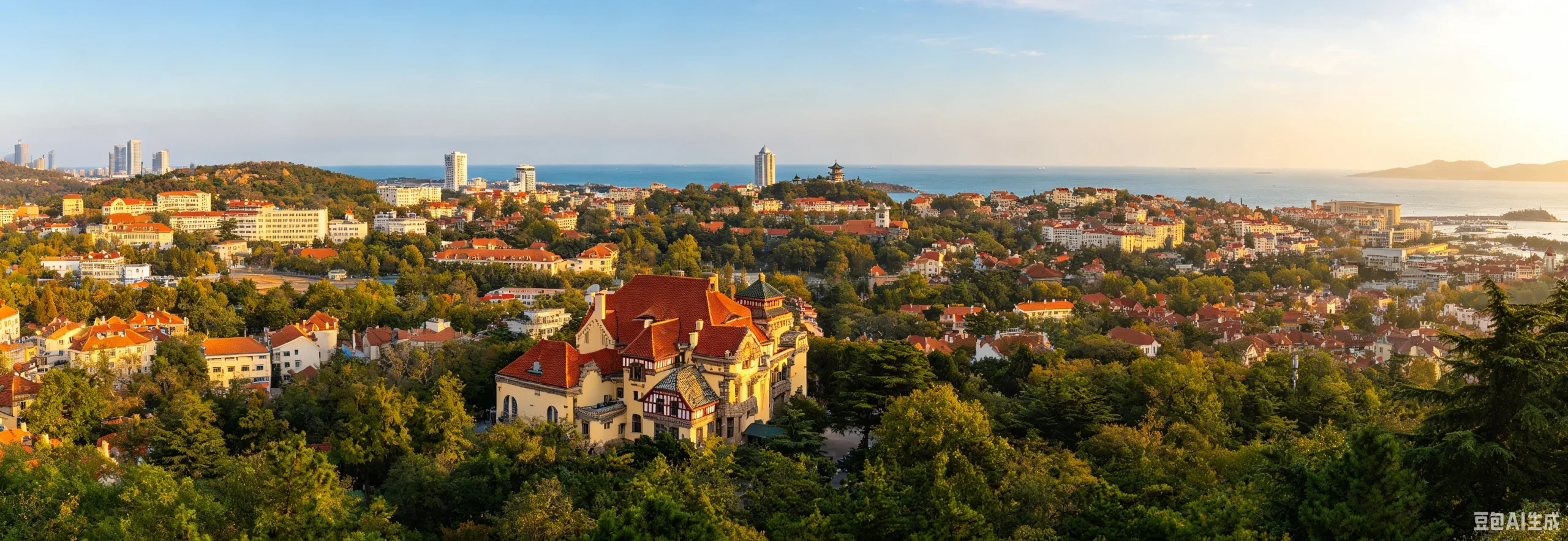 Beautiful scenery of Qingdao